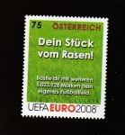 Stamps Austria -  Campeonato Europeo de Futbol