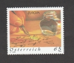 Sellos de Europa - Austria -  Europa, escribiendo cartas