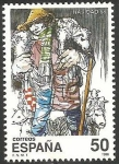 Stamps Spain -  2977 - Navidad, pastor
