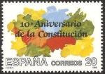Stamps Spain -  2982 - X anivº de la constitución española de 1978