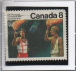 Stamps Canada -  Antorcha Olimpica