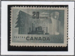 Stamps Canada -  Papel Prensa Producción
