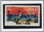 Stamps Canada -  50 Aniv. d' l' Orquesta sinfónica d' Montreal