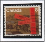 Stamps Canada -  Portage Ave, Winnipeg
