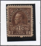 Sellos de America - Canad -  Rey Jorge V