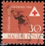 Stamps : Europe : Hungary :   Servicio de salud.