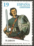 Stamps Spain -  3435 - El Jabato, personaje de tebeo