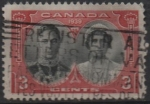 Sellos de America - Canad -  Rey Jorge VI y Elizabeth