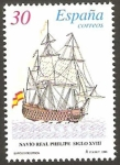 Stamps Spain -  3415 - navio real phelipe