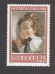 Stamps Austria -  Museo Liechtenstein en Viena