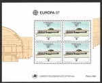 Stamps : Europe : Portugal :  HB 363a - Arquitectura Moderna (AZORES)