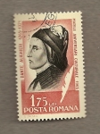 Stamps Romania -  Dante Alighieri