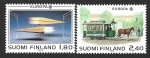 Stamps Finland -  771-772 - Transporte y Comunicación
