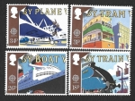 Stamps United Kingdom -  1213 a 1216 - Transporte 