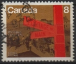 Stamps Canada -  Portage Ave, Winnipeg