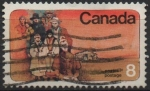 Sellos de America - Canad -  Colonos memonitas