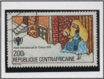 Stamps : Africa : Central_African_Republic :  Año internacional del niño: Cenicienta