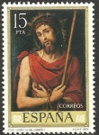 Stamps : Europe : Spain :  2539 - dia del sello, juan de juanes (IV centº de su muerte), ecce homo