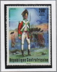 Stamps Central African Republic -  Uniformes Militares: Dier granadinas Britanico