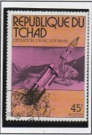 Stamps Chad -  Marte: Viking Rocket