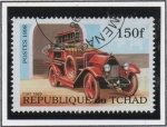 Sellos de Africa - Chad -  Veiculos d' Bomberos: Fiat 1920