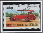 Sellos de Africa - Chad -  Veiculos d' Bomberos: Renaul 1930