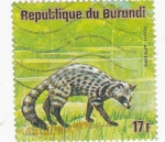 Stamps Burundi -  Fauna