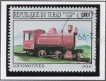 Stamps Chad -  Locomotoras: -0-4-0