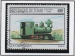 Stamps Chad -  Locomotoras: Gren 0-6-0