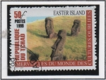 Stamps Chad -  Maravillas d' Culturas Olvidadas: Isla d' Pascua