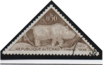 Stamps Chad -  Reinoceronte