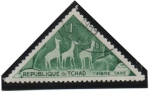 Sellos de Africa - Chad -  Antilope