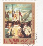 Stamps United Arab Emirates -  La Rendición de Breda- Velázquez