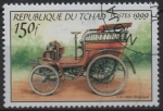 Sellos del Mundo : Africa : Chad : Coches Antiguos: Bianch 1906