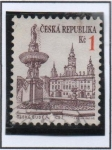 Stamps Czech Republic -  Ciudades:Ceske Budejovice
