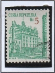 Stamps Czech Republic -  Ciudades: Plzen