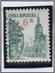 Stamps Czech Republic -  Ciudades: Slany