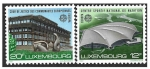Sellos de Europa - Luxemburgo -  769-770 - Arquitectura Moderna