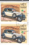 Stamps : Asia : Vietnam :  coche de época-