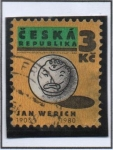 Stamps Czech Republic -  Jan Werich