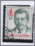 Stamps Czech Republic -  Pres. Havel