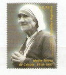 Stamps Argentina -  Madre Teresa