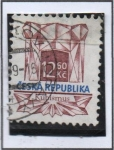 Stamps Czech Republic -  Cubista