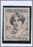 Stamps Czech Republic -  Ema Destinnova