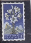 Stamps San Marino -  FLORES