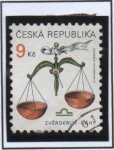 Sellos de Europa - Repblica Checa -  Signos d' Zodiaco: Libra