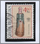 Stamps Czech Republic -  Tallas: Mujer