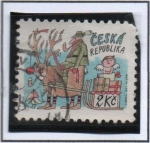 Sellos de Europa - Repblica Checa -  Navidad 93