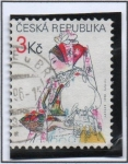 Stamps Czech Republic -  Navidad 96
