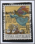 Stamps Czech Republic -  Navidad 98